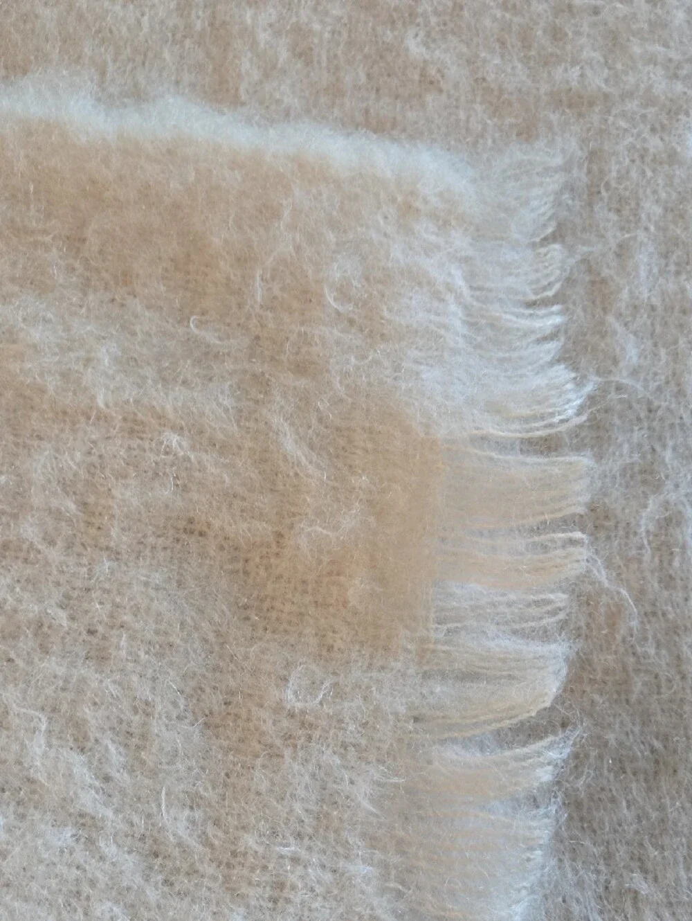 Yves Delorme 100% Mohair Throw